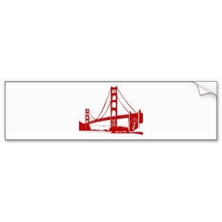 Golden Gate Bridge   San Francisco, CA Bumper Stickers