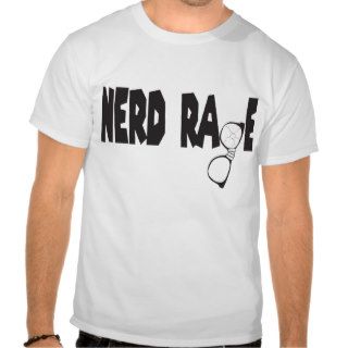 Funny Cool Nerd Rage Nerd Glasses T shirts