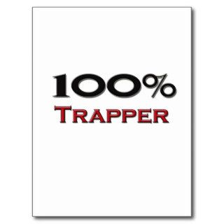 100 Percent Trapper Postcards