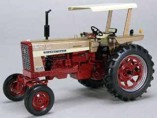 Farmall 544 Hydro Diesel Wide Front Gold Demonstrator Tractor With Canopy 1/16 by Speccast ZJD1724 Toys & Games