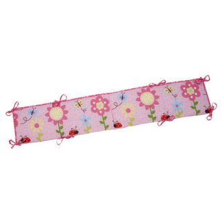 NoJo Little Miss Lady Bug Traditional Padded Bumper