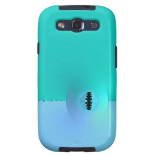 Fractal Farm in Blue & Turquoise Samsung Galaxy SIII Covers