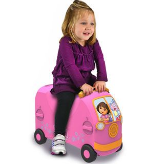 Vrum Dora The Explorer Carry on Ride Along Kids Suitcase