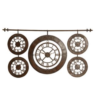Time Zones Hanging Wall Clock