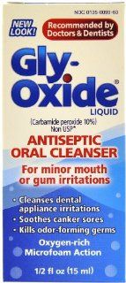 Gly Oxide Liquid Antiseptic Oral Cleanser, 00.5 Fluid Ounce Health & Personal Care