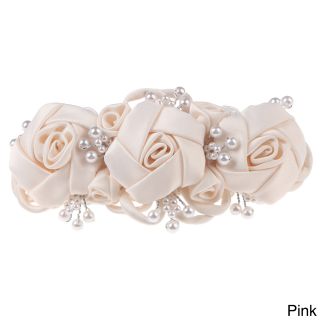 Sweetie Pie Collection Girls Satin And Faux Pearl Headpiece