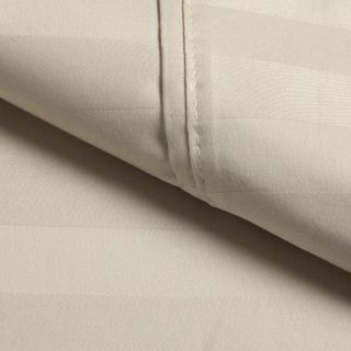 Lcm Home Fashions Cotton Damask 400 Thread Count Cotton Sheet Set Tan Size Twin