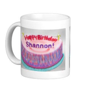 Shannon's Birthday Cake Mug