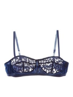 Dahlia Lace and Silk Bralette by Zinke Intimates