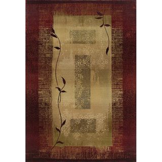 Generations Red/ Beige Accent Rug (2 X 3)