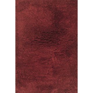 Hand tufted Ellis Crimson Shag Rug (36 X 56)