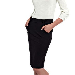 pencil black skirt by ronit zilkha by lullilu