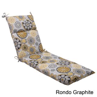 Pillow Perfect Outdoor Rondo Chaise Lounge Cushion