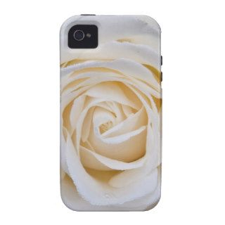 White rose iPhone 4/4S case