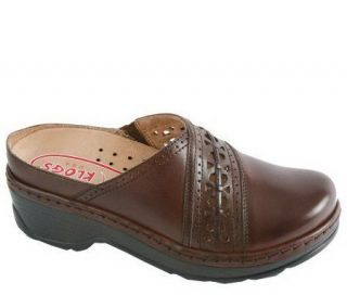 KLOGS Newport Collection Syracuse Leather Clogs —