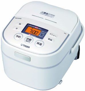 TIGER / Tiger JKU A550 W IH cooking rice with freshly cooked tacook 3 [Cook] (white)[japan import] Kitchen & Dining