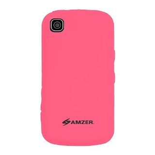 Amzer Silicone Skin Jelly Case for LG Encore GT550   Baby Pink Cell Phones & Accessories