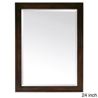 Avanity Madison 24 inch Mirror In Light Espresso Finish