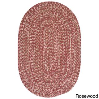 Urban Wool Blend Flat Braided Rug (2 X 3 Oval)