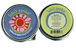 Lulu's Garden Knitters Hand Balm, Dry Skin Salve, Hand Therapy, 2 Oz. Tin Health & Personal Care