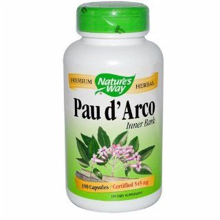 Nature's Way   Pau D'Arco Inner Bark, 545 mg, 180 capsules Health & Personal Care