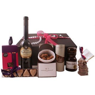 luxury chocolate box by diverse hampers
