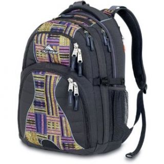 High Sierra Swerve Backpack, Mercury Basket Weave/Grey, 19x13x7.75 Inch Sports & Outdoors