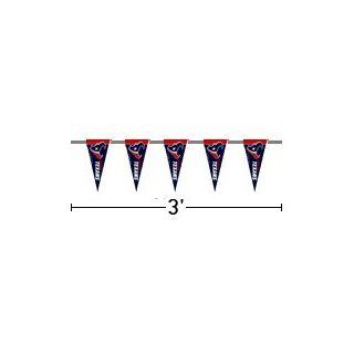 Houston Texans Pennant String (3 foot)  Sports Related Pennants  Sports & Outdoors