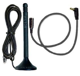 Cellphone Signal Booster Kit of Wilson Electronics Dual Band Mini Magnet Antenna and Cell Phone Antenna Adapter Cable for Audiovox Sierra Wireless Air Card 300, 350, 550, 555, 597e, 750, 775, 850, 860, PC3320 Electronics
