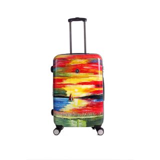 Neocover Sailing Through Sunsets 28 inch Hardside Spinner Upright Suitcase