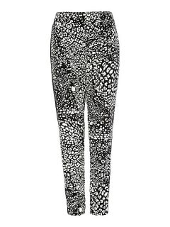 Biba Leopard printed slouch trouser Multi Coloured