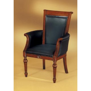 DMi Antigua Leather Guest Chair 7480 82 Leather Color Black