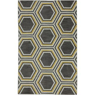 Karastan Panache Honey Queen Bungee Cord Rug (56 X 83)