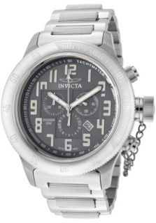 Invicta 10552  Watches,Mens Russian Diver/Off Shore Chronograph Gunmetal Dial Stainless Steel, Chronograph Invicta Quartz Watches