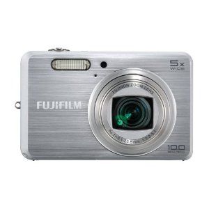 Fujifilm FinePix J150 10MP Digital Camera with 5x Optical Zoom (Silver)  Point And Shoot Digital Cameras  Camera & Photo
