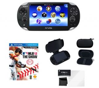 PS Vita WiFi Bundle with MLB The Show &Accessories —
