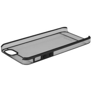 Macally CURVE5B Hardshell Case with Soft Edges for iPhone 5   1 Pack    Retail Packaging   Black/Clear Cell Phones & Accessories
