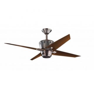 Contemporary Oil brushed Bronze Ceiling Fan And Light Kit