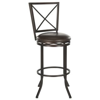 Safavieh Pantin Brown Barstool