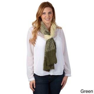 Journee Collection Womens Tri tone Soft Knit Scarf