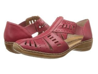 Rieker D1608 Doris 08 Womens Shoes (Red)