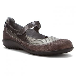 Naot Kirei  Women's   Sterling Leather/Gray Shimmer Patent