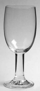 Thomas Colonna Water Goblet   Clear Bowl&Stem, No Trim