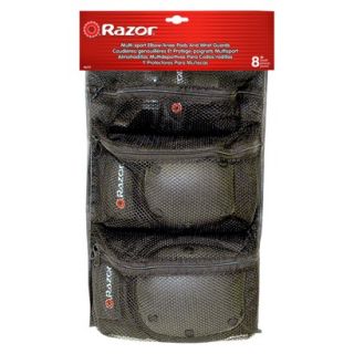 Razor Youth Black Pad Set with Guards