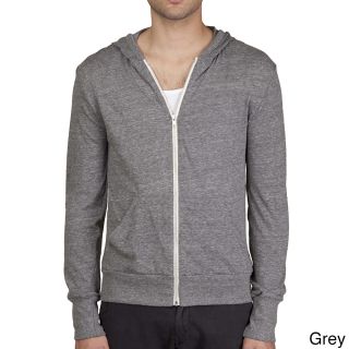 Alternative Apparel Mens Eco heather Zip Hooded Sweatshirt