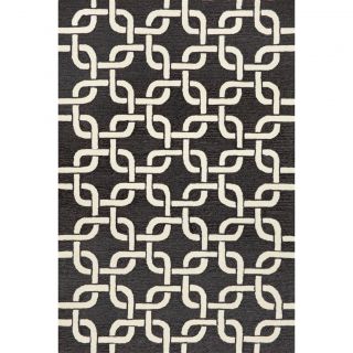 Transocean Links Outdoor Rug (76 X 96) Black Size 8 x 10