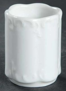 Rosenthal   Continental Monbijou (White) Toothpick Holder, Fine China Dinnerware