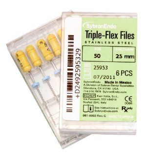 Triple Flex Files 25mm Size 50 Health & Personal Care