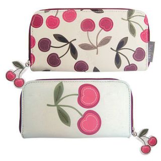 cherry design wallet by kiki's gifts and homeware