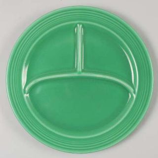 Homer Laughlin  Fiesta Light Green (Older) Grill Plate, Fine China Dinnerware  